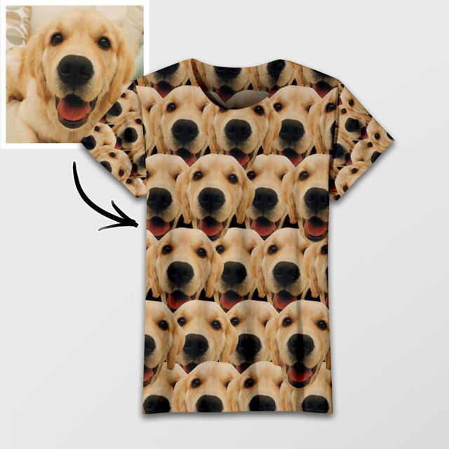 Picture of Custom Pet Avatar T-Shirt Unisex