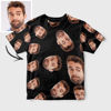 Picture of Funny Face Copy  Custom T-Shirt Personalized Add Your Image
