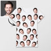 Bild von Kundenspezifische lustige Kopien-Gesichts-T-Shirts Personifizieren Sie Ihren Avatar hinzufügen