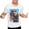 Immagine di T-shirt con foto colorate personalizzate Regalo personalizzato