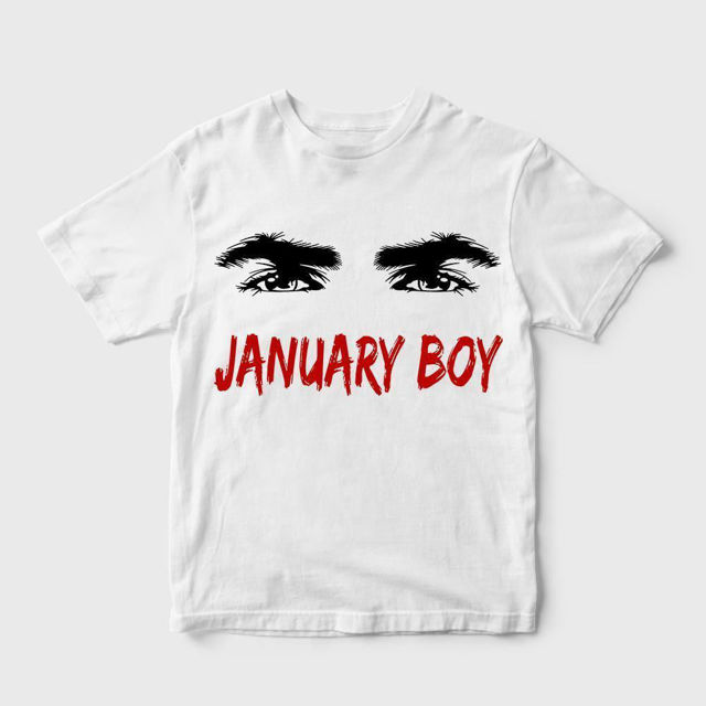 Picture of Custom Comic Eyebrows Eyes Boy T-Shirts Personalized Month