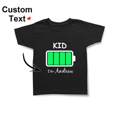 Picture of Funny Kid Personalized Name Shirt for Boys & Girls