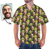 Imagen de Camisa hawaiana con foto de cara personalizada - Camisa con cara personalizada - Camisa hawaiana con estampado completo - Los mejores regalos para hombres - Camisetas de fiesta en la playa como regalo de vacaciones
