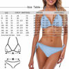 Picture of Custom Face Photo Leaves Women's Bikini Two Piece Bathing Suit