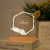 Picture of Little Flower Night Light - Personalized It With Your Kids Name