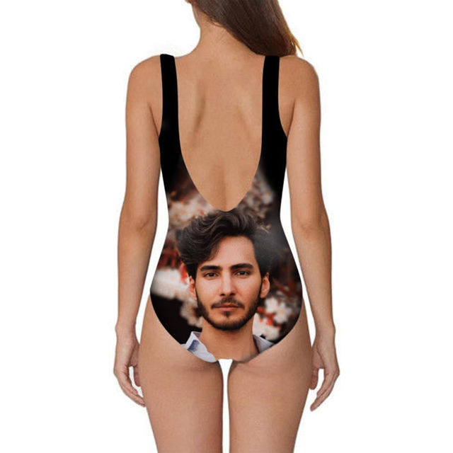 Picture of Custom Face Photo Women's Bikini One Piece Bathing Suit