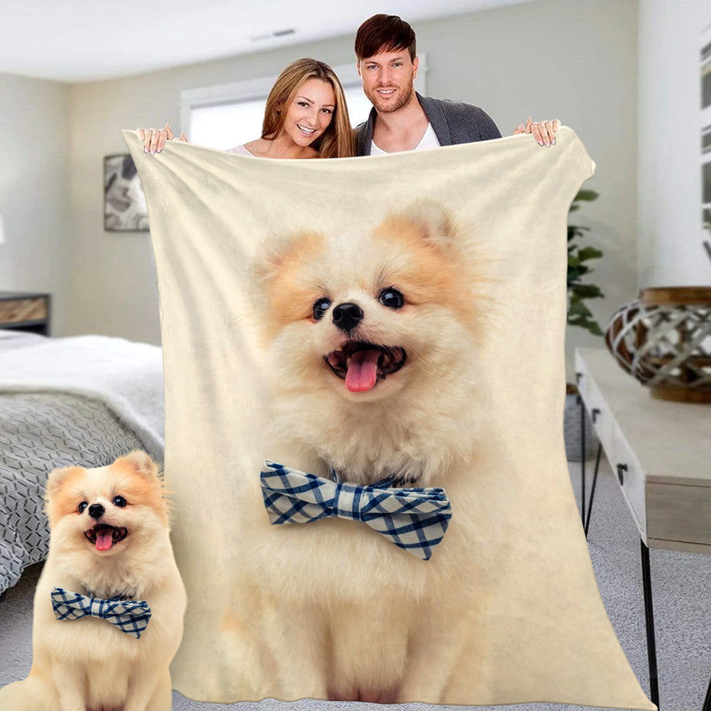 Pet photo blanket pet gifts custom blanket personalized photo blankets