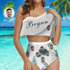 Picture of Personalize Photo Copy Face Women's Bikini Two Piece Suit