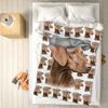 Image de Couverture en molleton pour animaux de compagnie avec photo personnalisée pour votre animal de compagnie