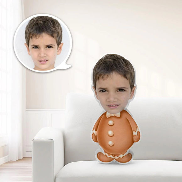 Picture of Unique Personalized Minime Gingerbread Man Throw Doll Give Your Child The Most Meaningful Gift