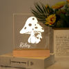 Picture of Mushroom Night Light - Personalized It With Your Kid's Name