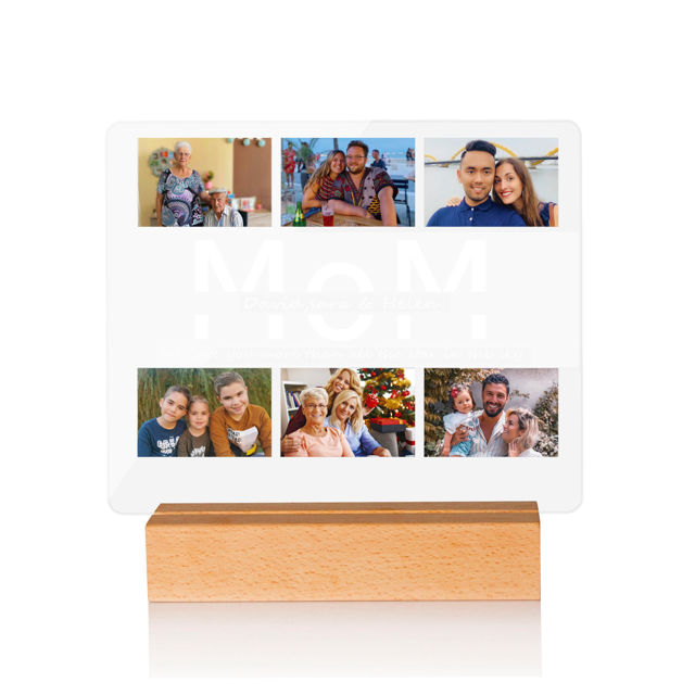 Picture of Customize Photo Night Light For Your Dear Mom For Gifts Mothers Day Gifts