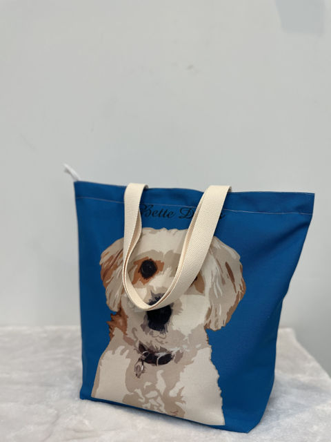 Picture of Custom  Pet Photo with Your Loved Ones Pictures Shoulder Tote Bags