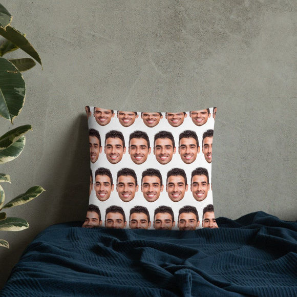 Picture of Custom Face Pillow, Custom Pillow, Custom Photo Pillow, Pillow with Photo, Personalized Pillow, Personalized Pillow