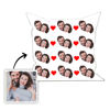 Picture of Custom Face Pillows For Best Friends Couple Photo Pillows