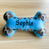 Imagen de Juguete de hueso de perro personalizado con la foto y el nombre de la cara de su mascota - Nombre de perro personalizado / con pata - Regalo de perro personalizado - El mejor regalo