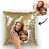 Picture of Personalized Magic Photo Sequin Pillow -  Anniversary Gift