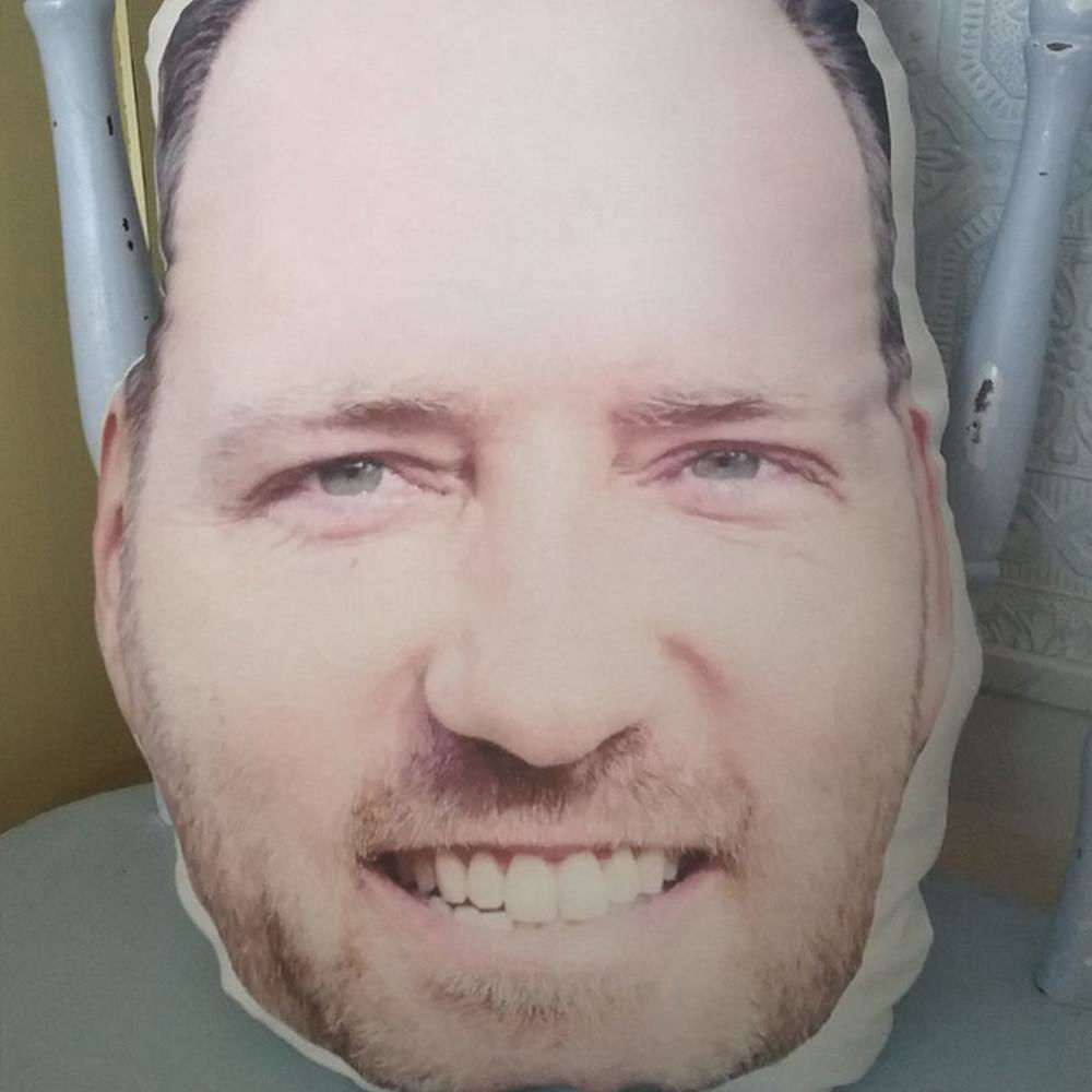 Custom 3D Face Pillow Personalize With Your Favourite Photo
