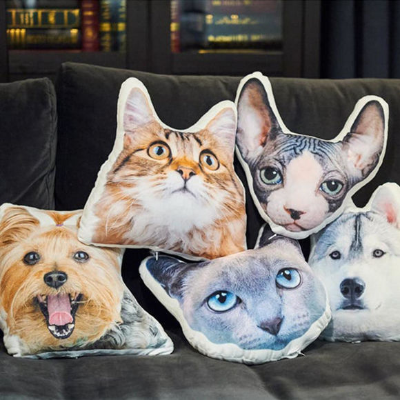 Bild von Benutzerdefiniertes 3D-Hundekissen – personalisieren Sie es mit Ihrem schönen Haustier – das beste Geschenk