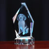 Imagen de Foto Personalizada 3D Láser Cristal: Iceberg Sin Base | Cristal láser fotográfico 3D personalizado | Regalos únicos para cumpleaños, bodas, aniversarios.