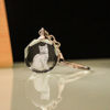 Image de Porte-clés en cristal laser photo 3D personnalisé : Porte-clés en forme de cœur | Porte-clés en cristal laser photo 3D personnalisé