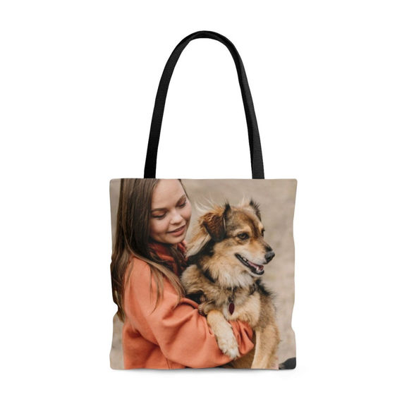 Bild von Personifizieren Sie mit Ihren geliebten und reizenden Haustier-Foto-Taschen-Tasche