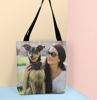 Picture of Personalize with Your Loved Ones and  Lovely Pets Photos Tote Bag