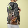 Picture of Personalize with Your Family and Lovely Pets Photos Tote Bag