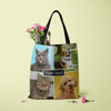 Bild von Personifizieren Sie mit Ihrem Haustier 4 Fotos und Text-Einkaufstasche