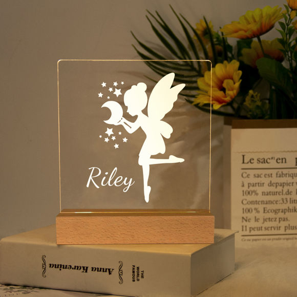 Picture of Wishing Elf Night Light - Personalized It With Your Kid's Name