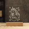 Picture of Heart Unicorn Night Light  - Personalized It With Your Kid's Name