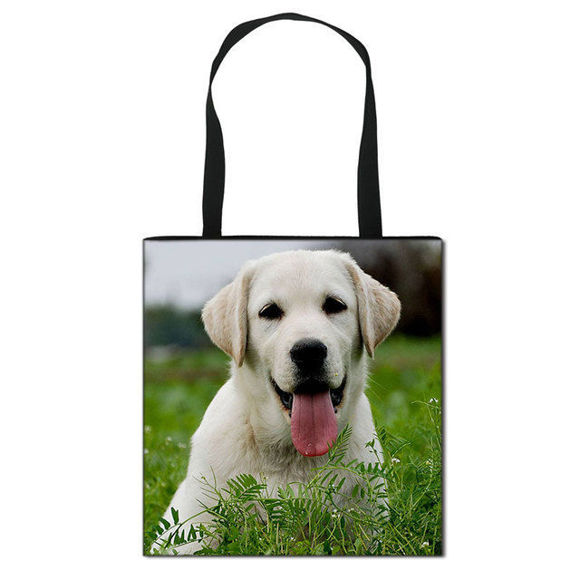 Bild von Benutzerdefinierte Hundefoto tragbare Handtasche Personalisierte Haustier-Fototasche