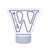 Picture of Custom Name Night Light With Colorful LED Lighting - Multicolor Letter Night Light With Personalized Name