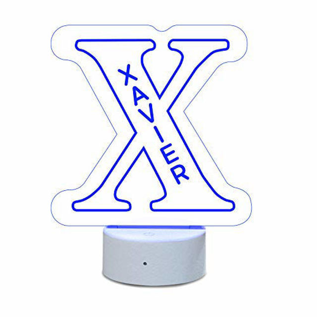 Picture of Custom Name Night Light With Colorful LED Lighting - Multicolor Letter Night Light With Personalized Name