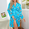 Imagen de Camisón de pata de perro con cara personalizada Pijama con foto personalizada