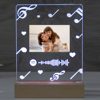 Imagen de Luz de noche de foto personalizada con código de Spotify escaneable con nota musical para amantes de la música regalo personalizado para el día de la madre