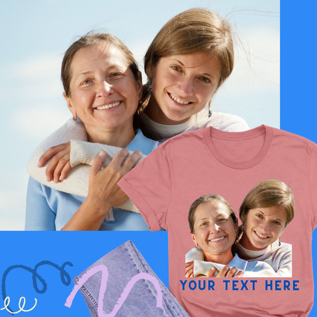 Picture of Custom T-Shirt w/ Your Own Photo | Custom Photo Tee as Best Gift Ideas