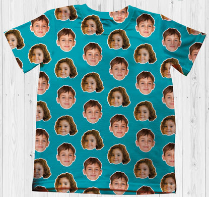 Picture of Custom Face T-shirts - Personalized Photo Gift