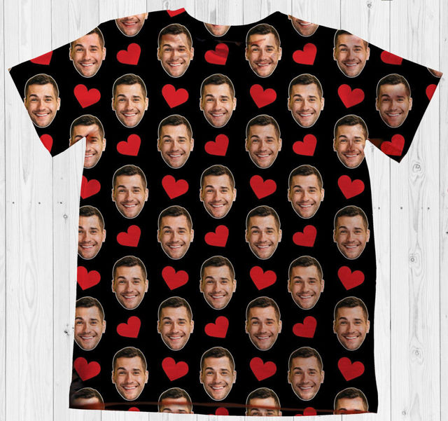Picture of Boyfriend T-shirts Personalized Face Shirts