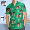 Bild von Kundenspezifisches Gesichts-Foto-Hawaii-Hemd - das Gesichts-Hemd der kundenspezifischen Männer ganz über Druck-Hawaii-Hemd - Vati, den Sie schaukeln - Strand-Party-T-Shirts als Feiertagsgeschenke