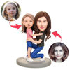 Bild von Benutzerdefinierte Bobbleheads: Halten eines Kindes Bobbleheads | Personalisierte Wackelköpfe für den besonderen Menschen als einzigartige Geschenkidee