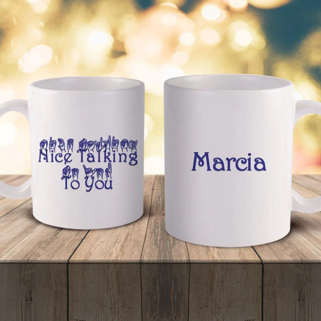 Picture of Personalized Gesture Mugs Best Gifts