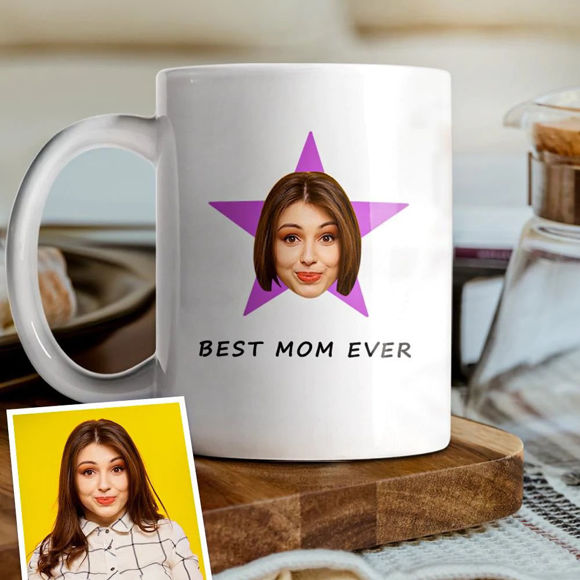 Imagen de Taza de café personalizada para regalo del día de la madre, los mejores regalos