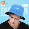 Bild von Kundenspezifischer Eimer-Hut Eimer-Hut mit Text Personalisieren Sie Sommer-Hut-Hut-Geschenk mit breiter Krempe im Freien für Liebhaber