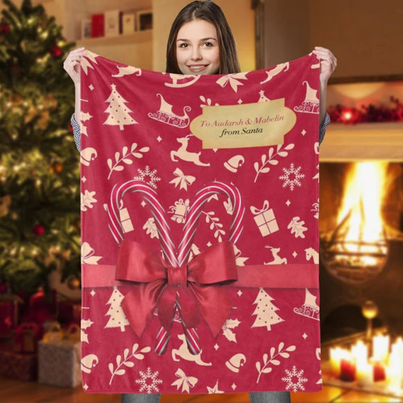 Picture of Custom Christmas Blankets The Warmest Christmas Gifts