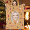 Picture of Custom Photo Blanket For Your Loved Ones Christmas gift