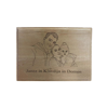 Imagen de Regalos personalizados con marco de madera para fotos impresas a mano para sus seres queridos