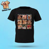 Picture of Custom Photo Engraved Christmas T-shirt To Your Family Gift