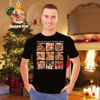 Bild von Personalisiertes Weihnachts-T-Shirt mit Fotogravur für Ihr Familiengeschenk