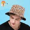 Bild von Custom Bucket Hat Unisex Personalisieren Breiter Krempe Outdoor Sommer Cap Wandern Strand Sport Hüte Geschenk für Liebhaber